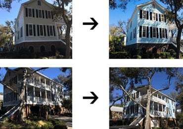 Charleston Exterior Painting Before and After